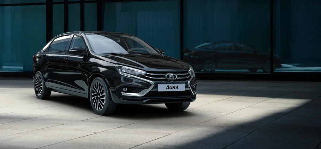 Фото LADA Aura спереди