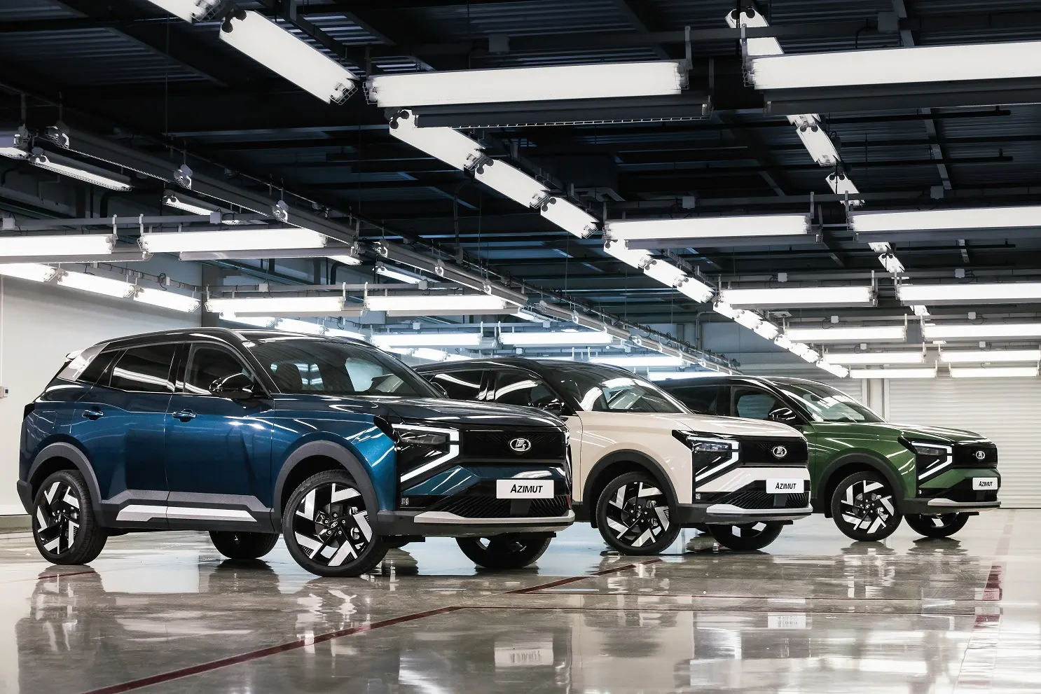 Флагманский кроссовер LADA Azimut запущен в серийное производство