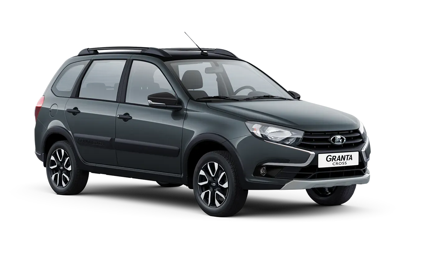 Lada Granta Cross [Кросс] — Темно-серый "Борнео" (633) - Металлик