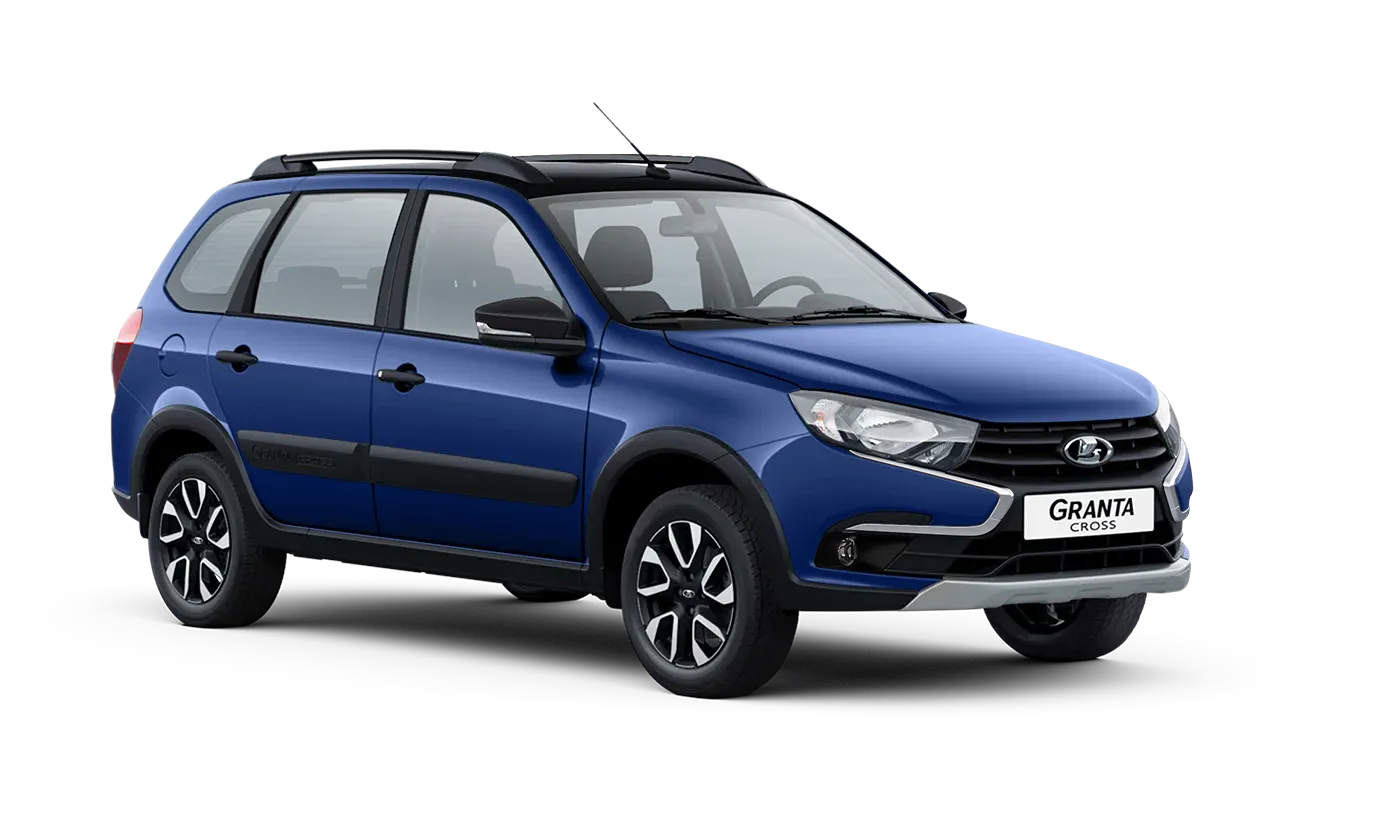Lada Granta Cross [Кросс] — Синий "Капитан" (493) - Металлик