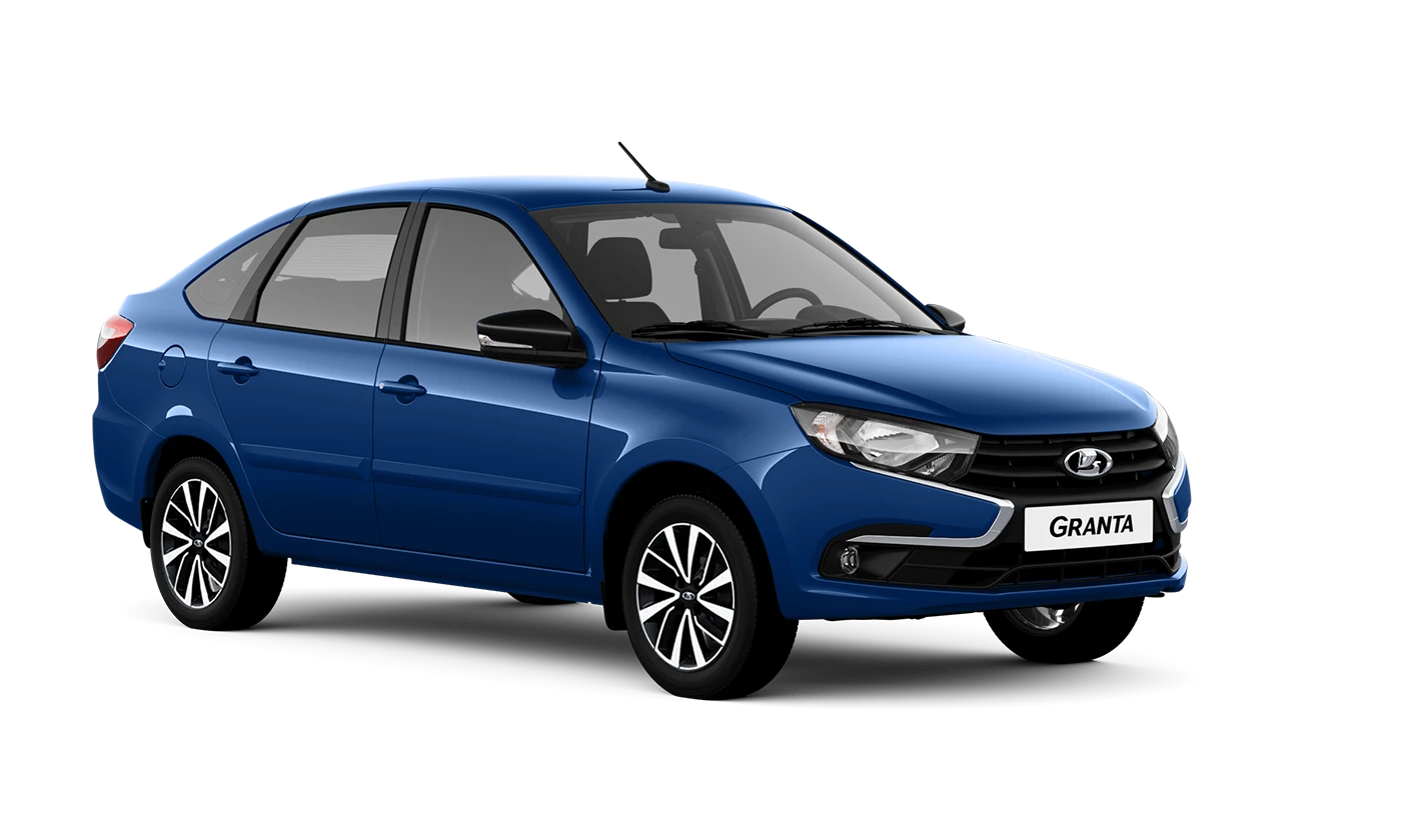Lada Granta лифтбек — Синий "Капитан" (493) - Металлик