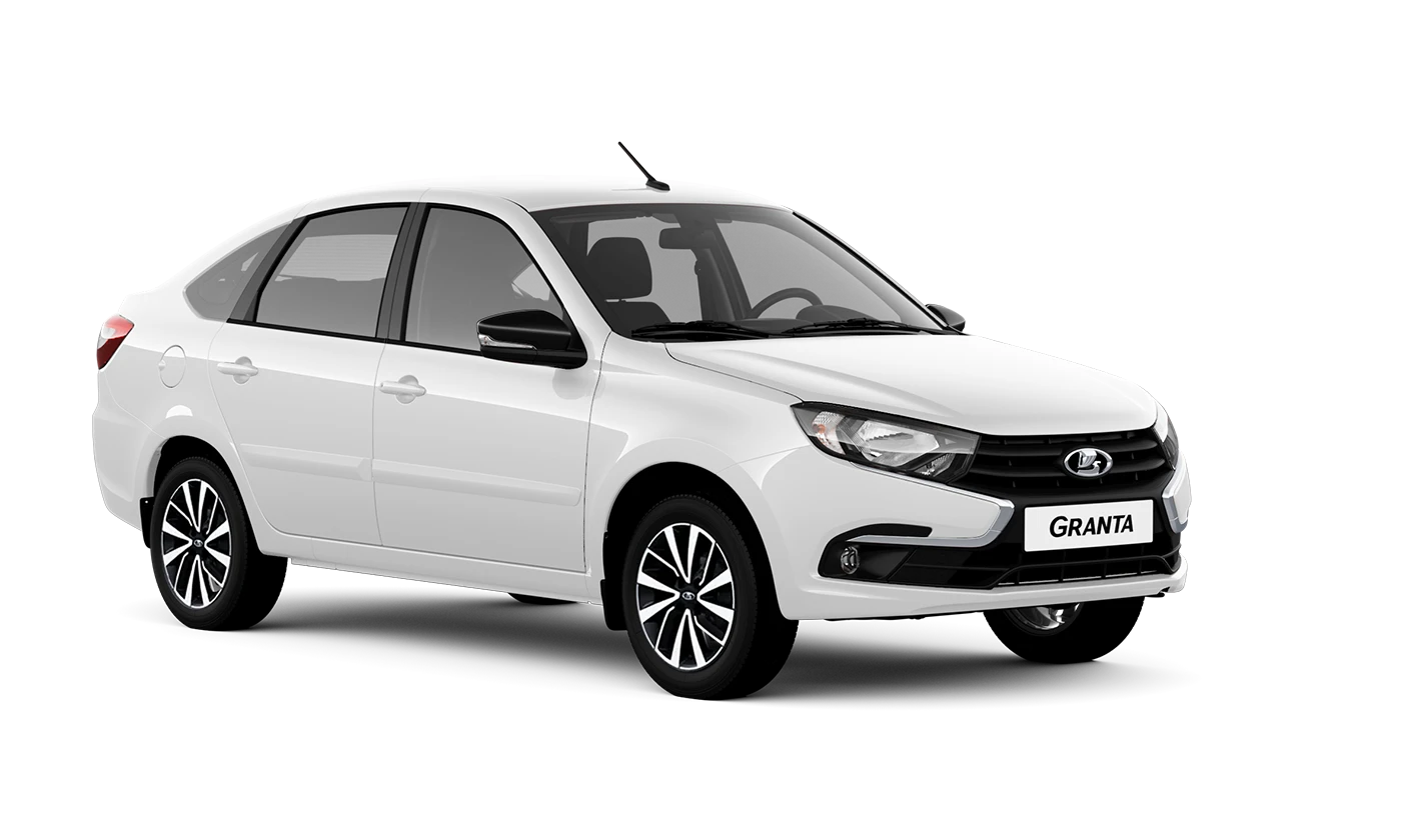 Lada Granta лифтбек — Белый "Ледниковый" (221)