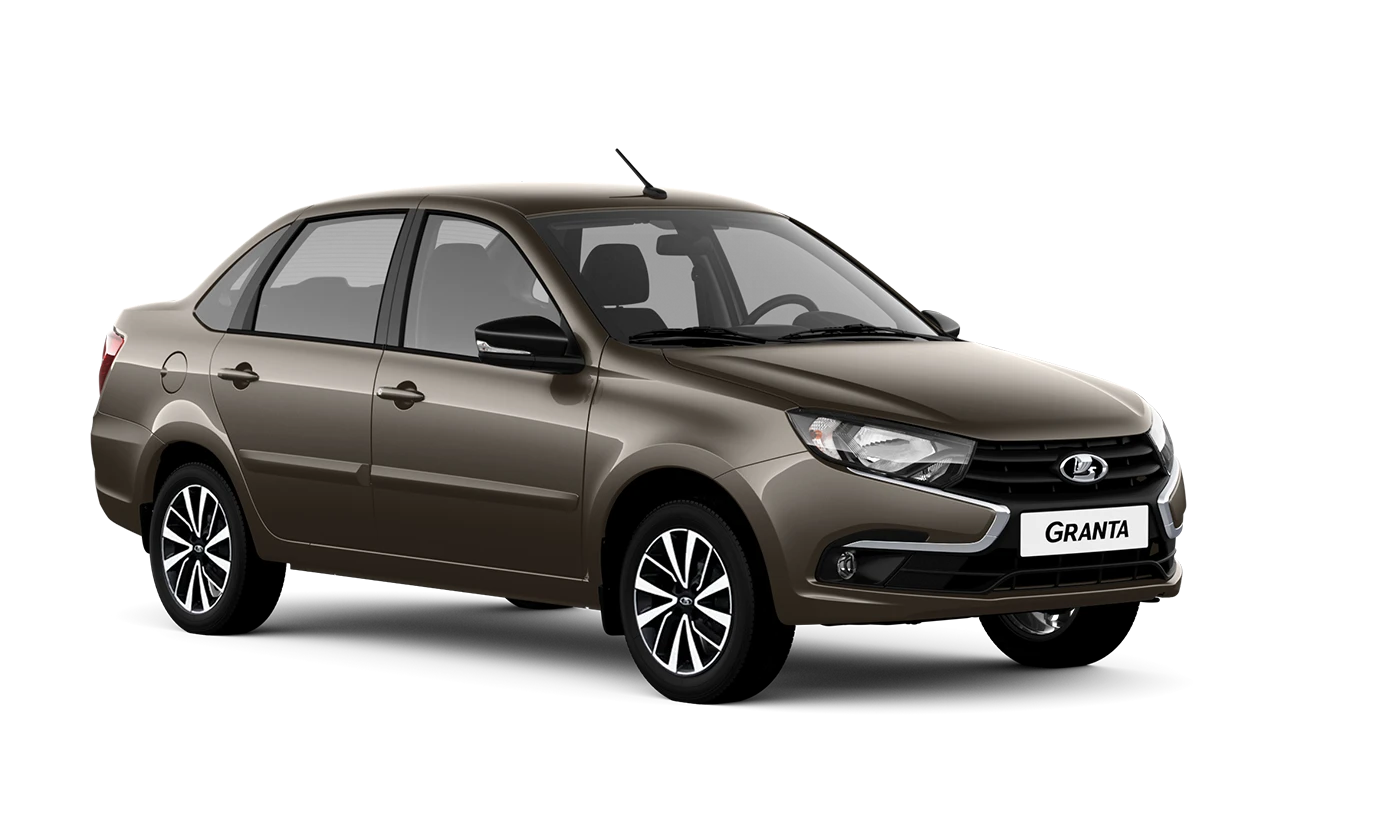 Lada Granta седан — Золотисто-коричневый "Кориандр" (790) - Металлик