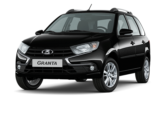 Lada Granta универсал — Черный "Пантера" (672)
