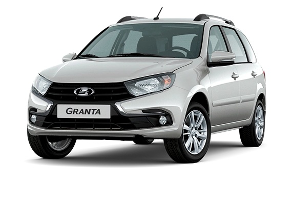Lada Granta универсал — Серебристо-серый "Техно" (618)