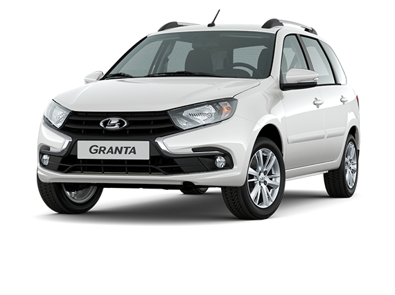Lada Granta универсал — Белый "Белое облако" (240)