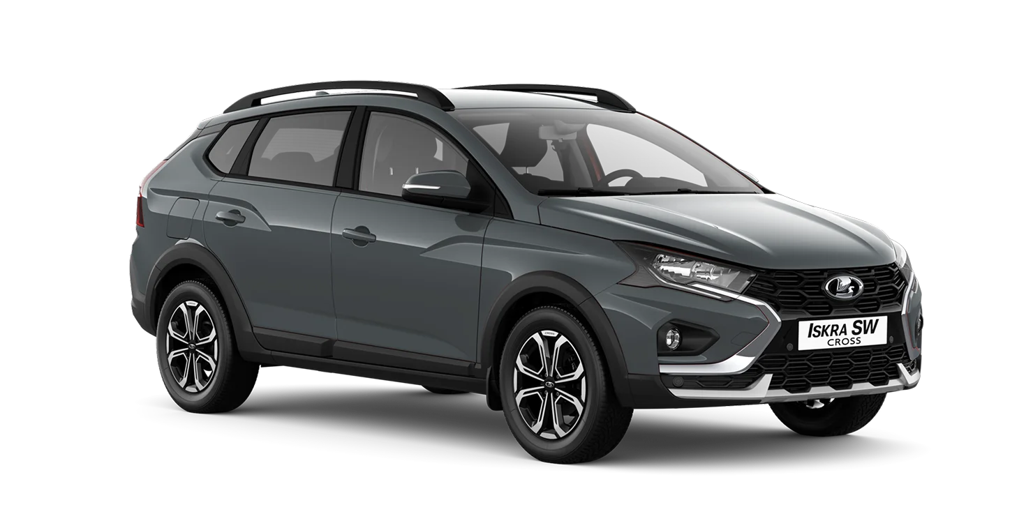 Lada Iskra SW Cross [универсал Кросс] — Темно-серый "Борнео" (633) - Металлик