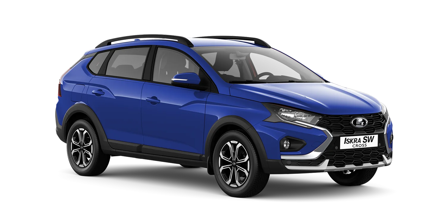 Lada Iskra SW Cross [универсал Кросс] — Синий "Капитан" (493) - Металлик