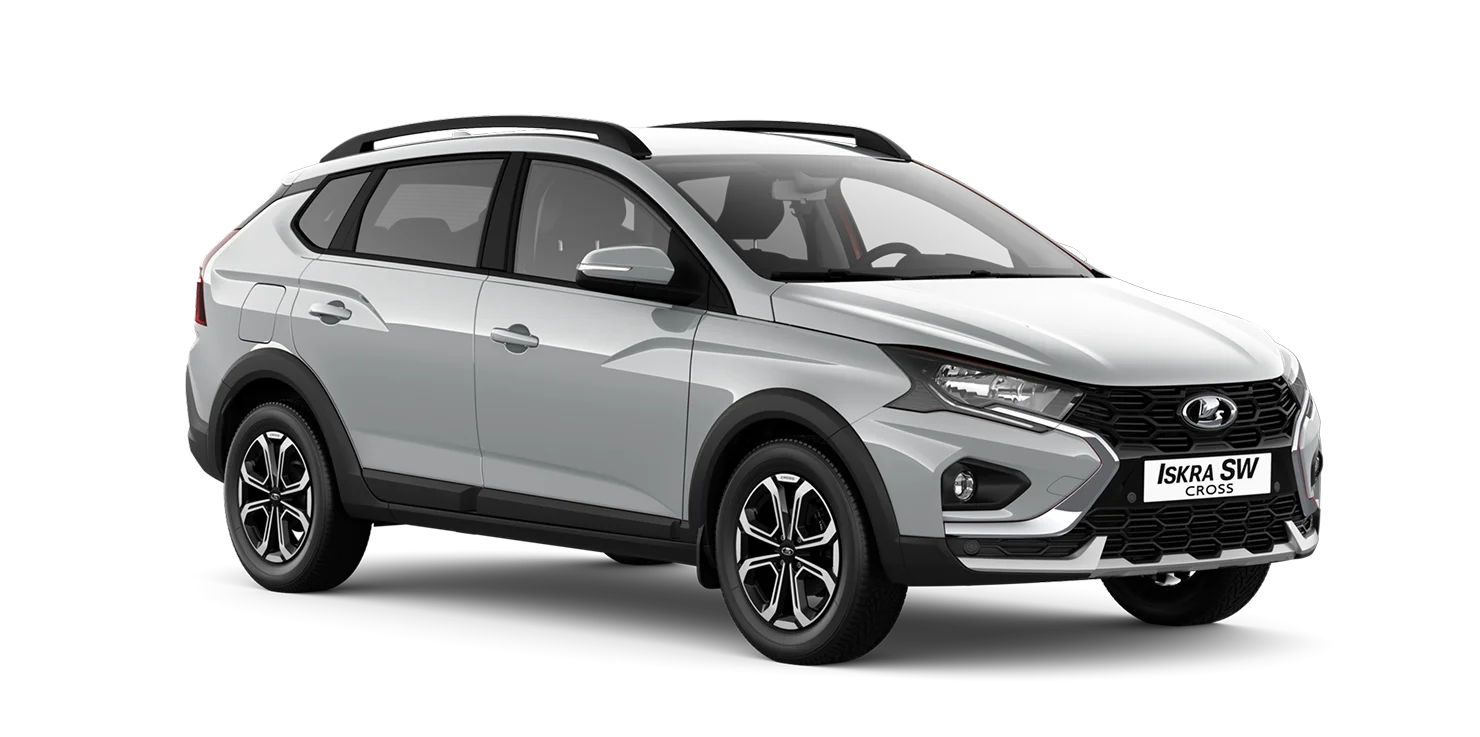Lada Iskra SW Cross [универсал Кросс] — Серебристый "Платина" (691) - Металлик