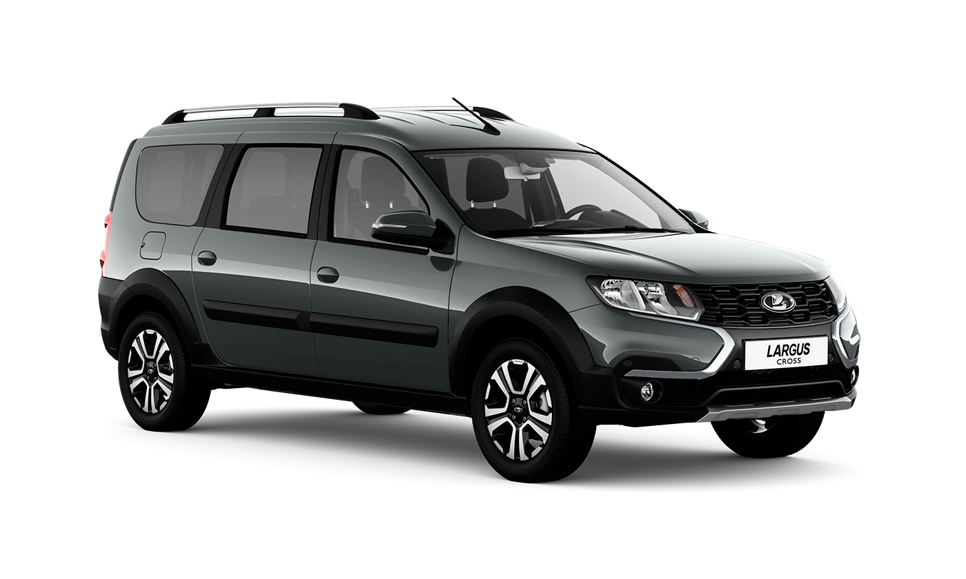Lada Largus Cross [Кросс] — Темно-серый "Борнео" (633) - Металлик