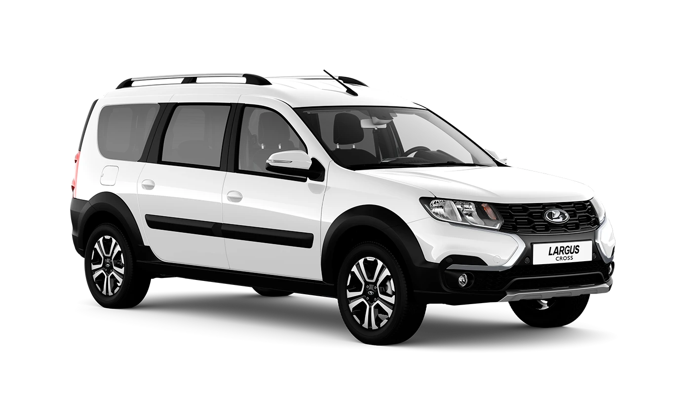 Lada Largus Cross [Кросс] — Белый "Ледниковый" (221)
