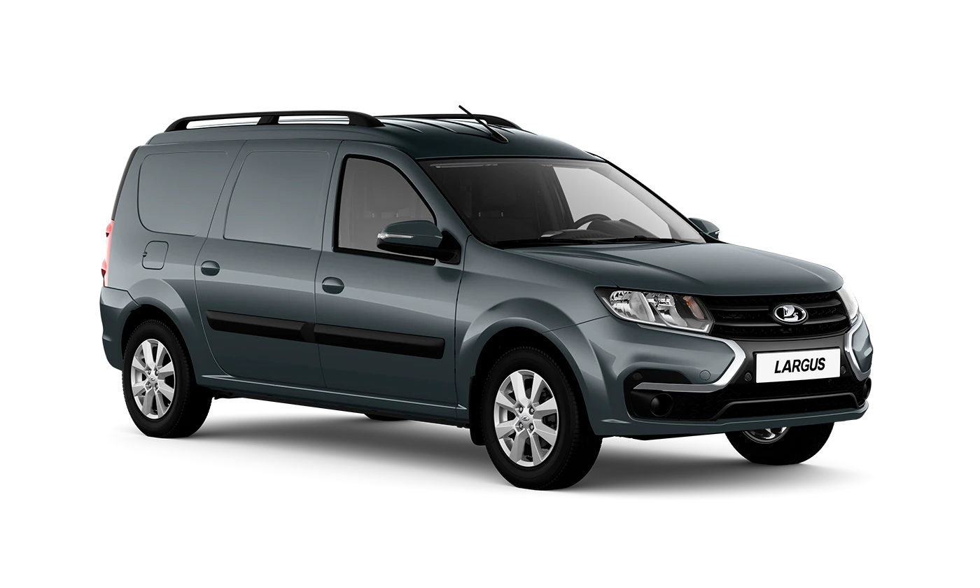 Lada Largus фургон — Темно-серый "Борнео" (633) - Металлик