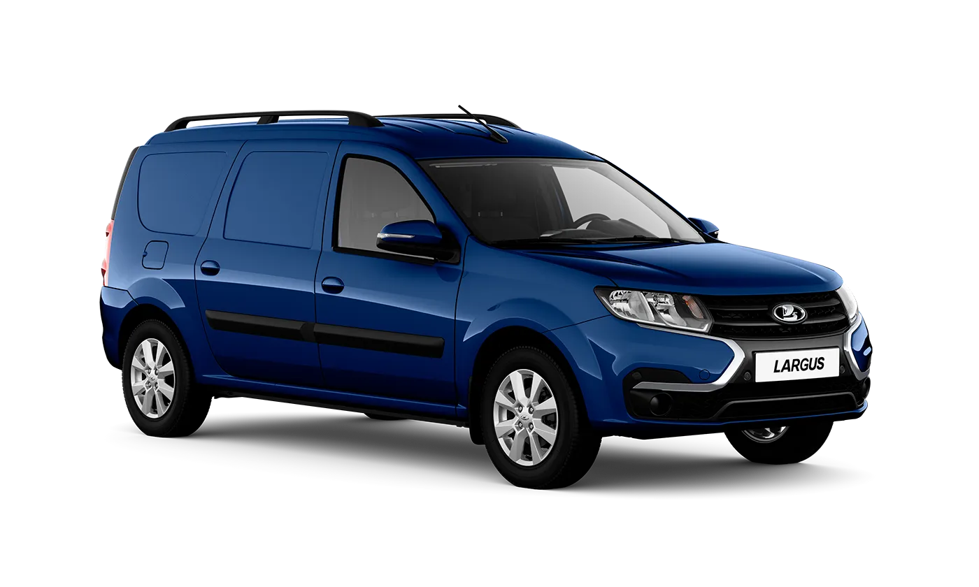 Lada Largus фургон — Синий "Капитан" (493) - Металлик