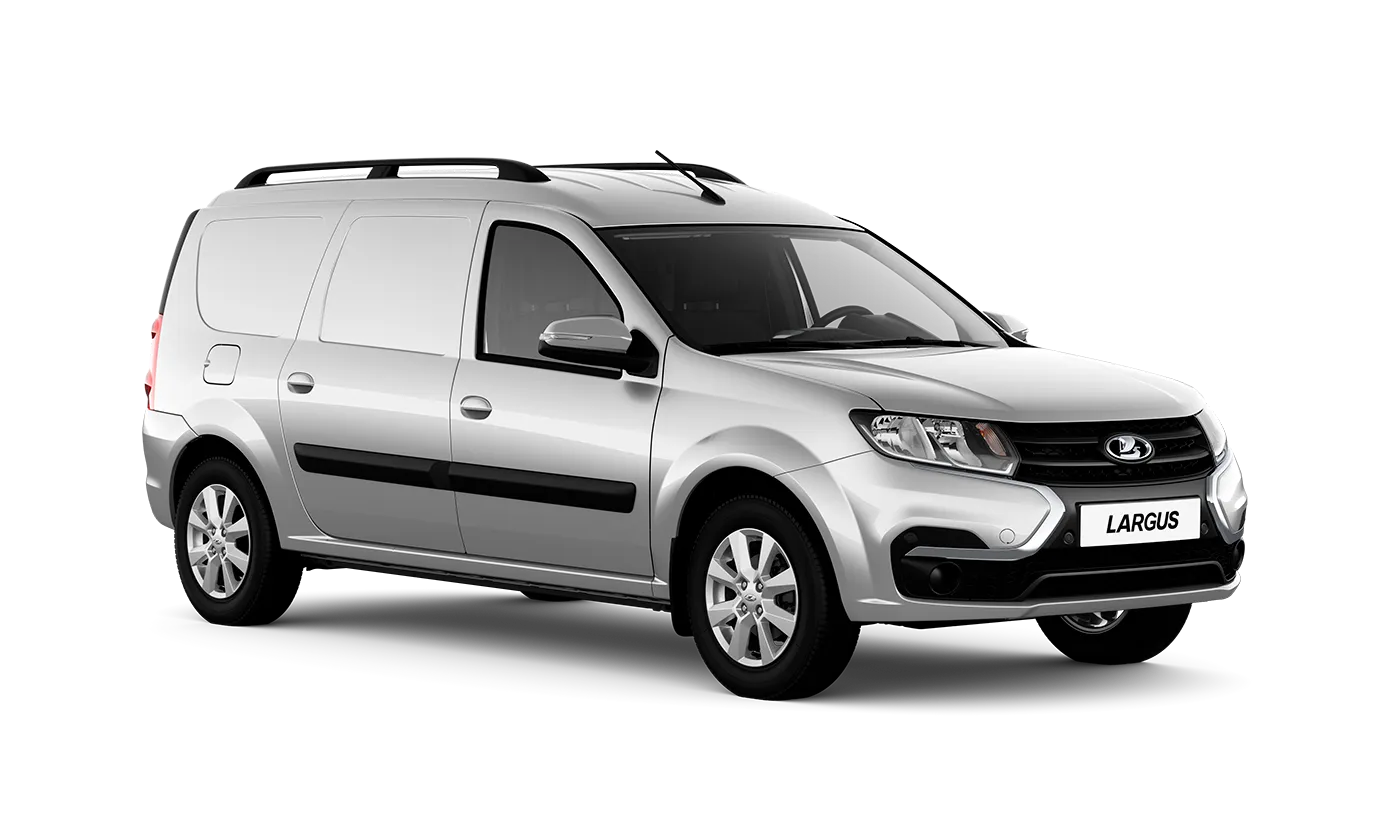 Lada Largus фургон — Серебристый "Платина" (691) - Металлик