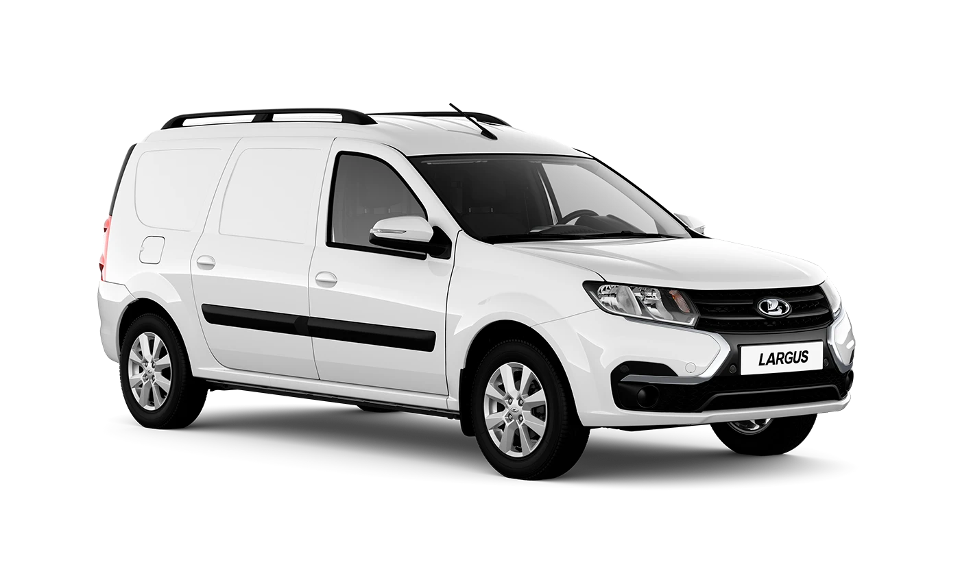 Lada Largus фургон — Белый "Ледниковый" (221)