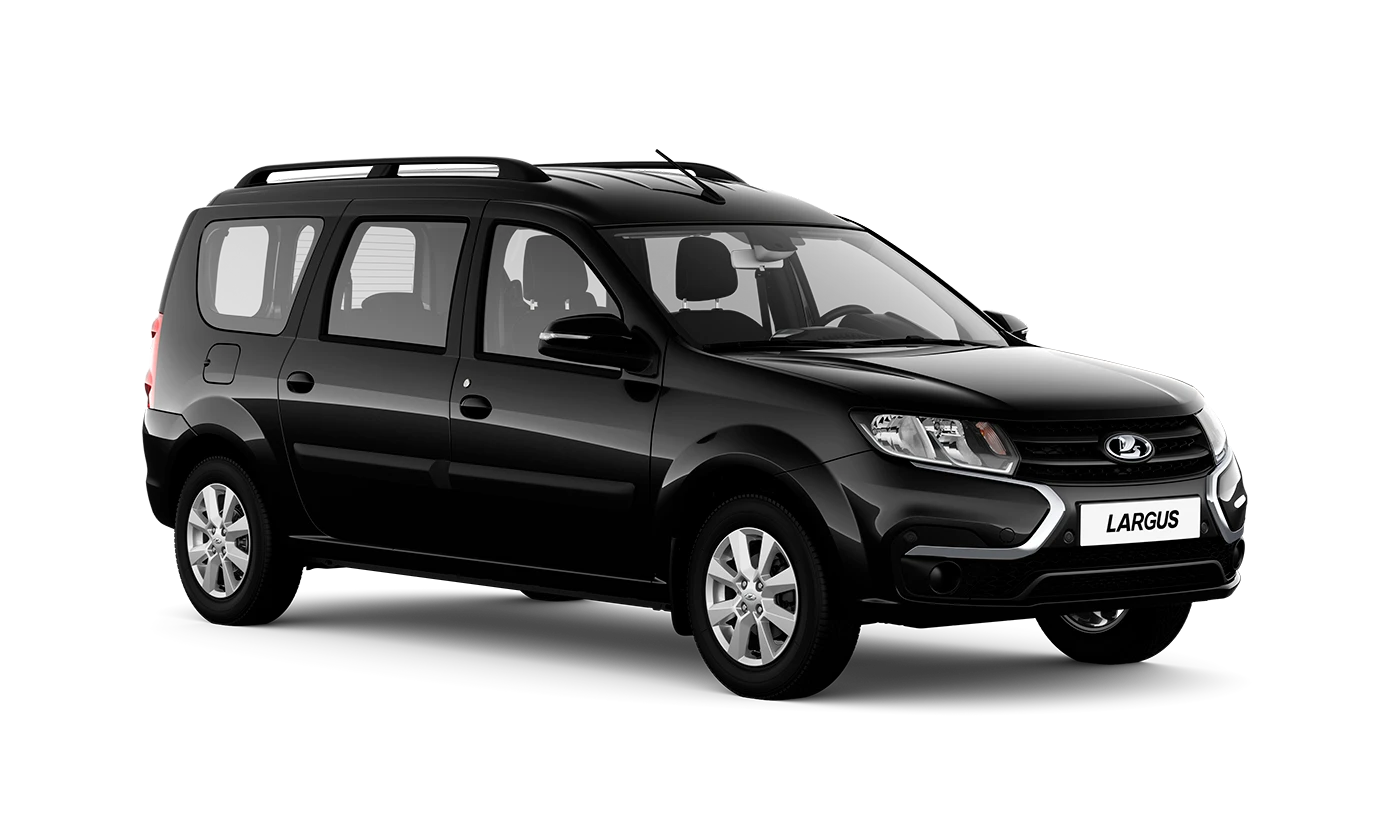 Lada Largus универсал — Черный "Пантера" (672)