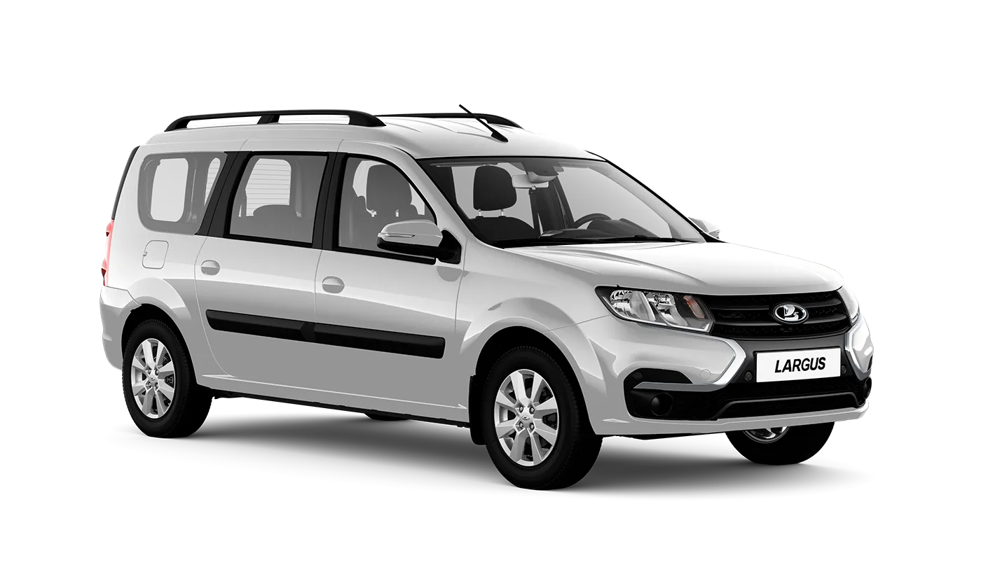 Lada Largus универсал — Серебристый "Платина" (691) - Металлик
