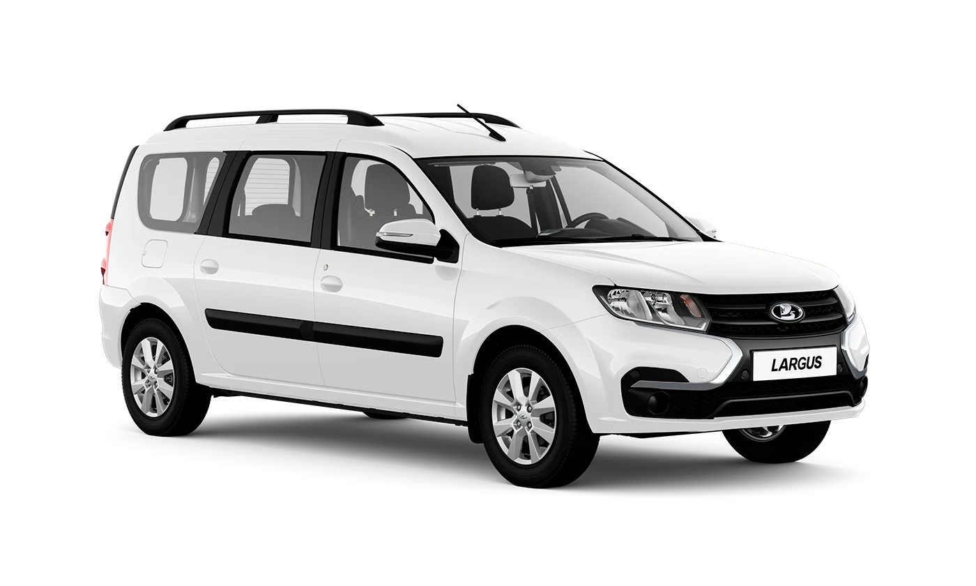 Lada Largus универсал — Белый "Ледниковый" (221)