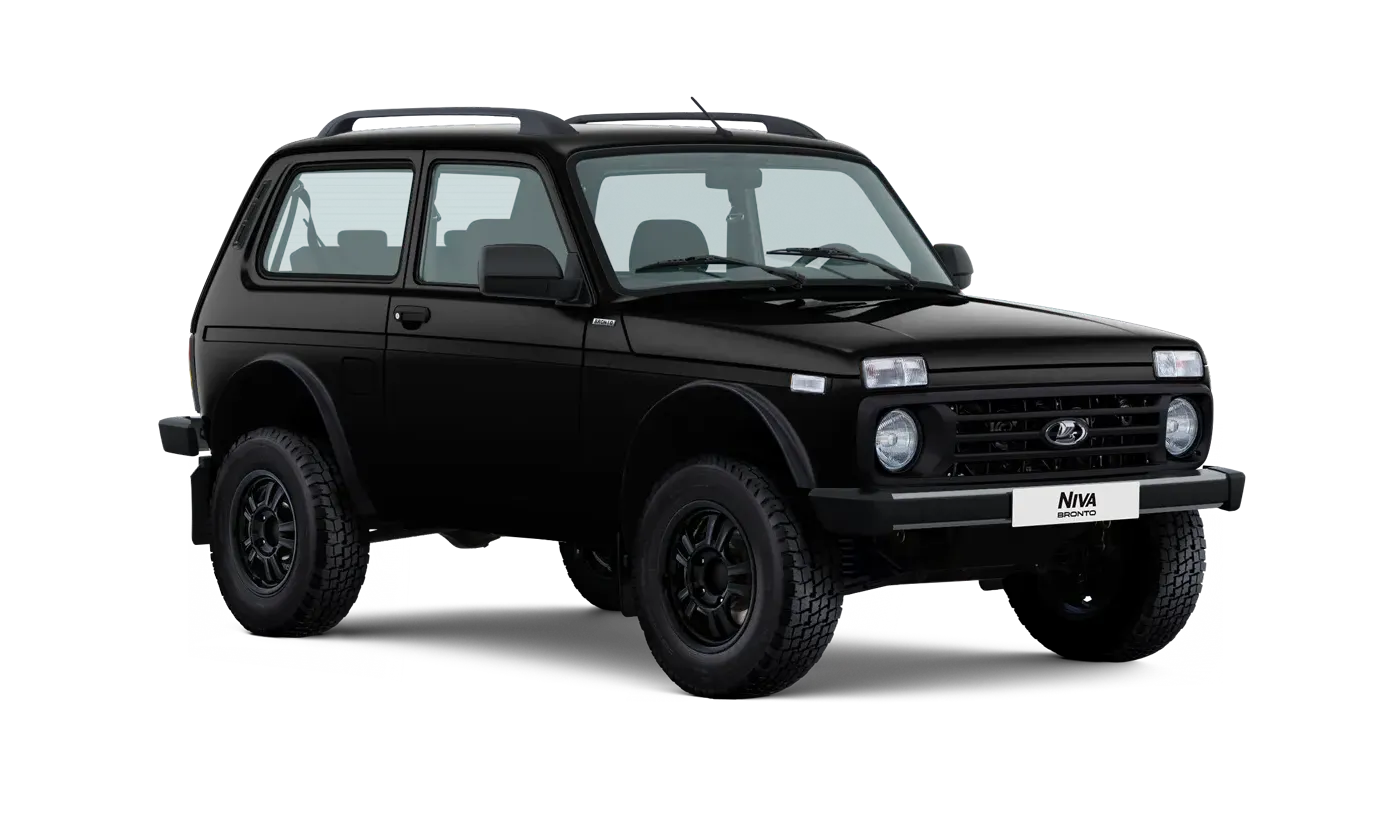 Lada Niva Bronto — Черный "Пантера" (672)