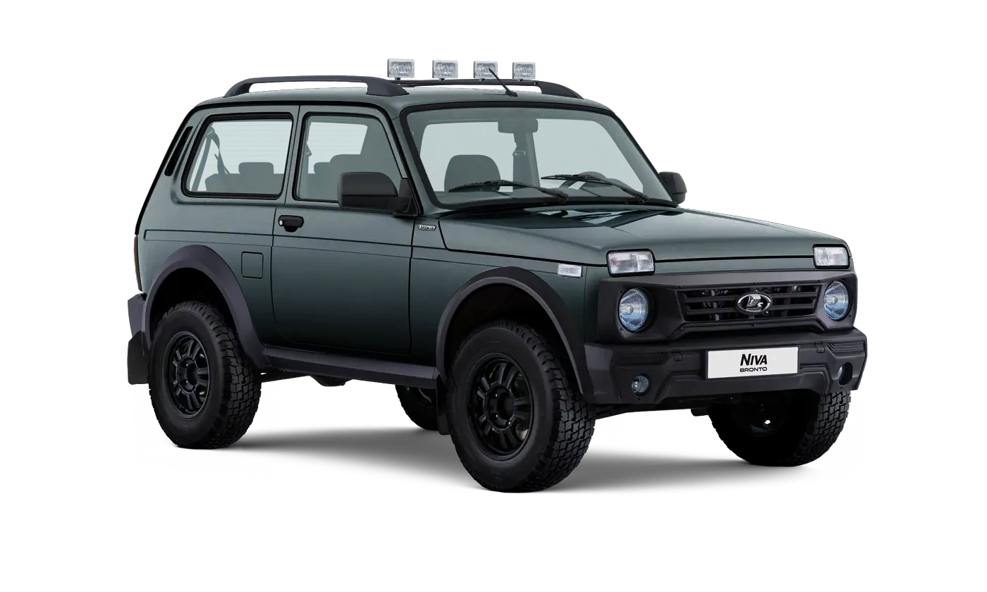 Lada Niva Bronto — Темно-серый "Борнео" (633) - Металлик