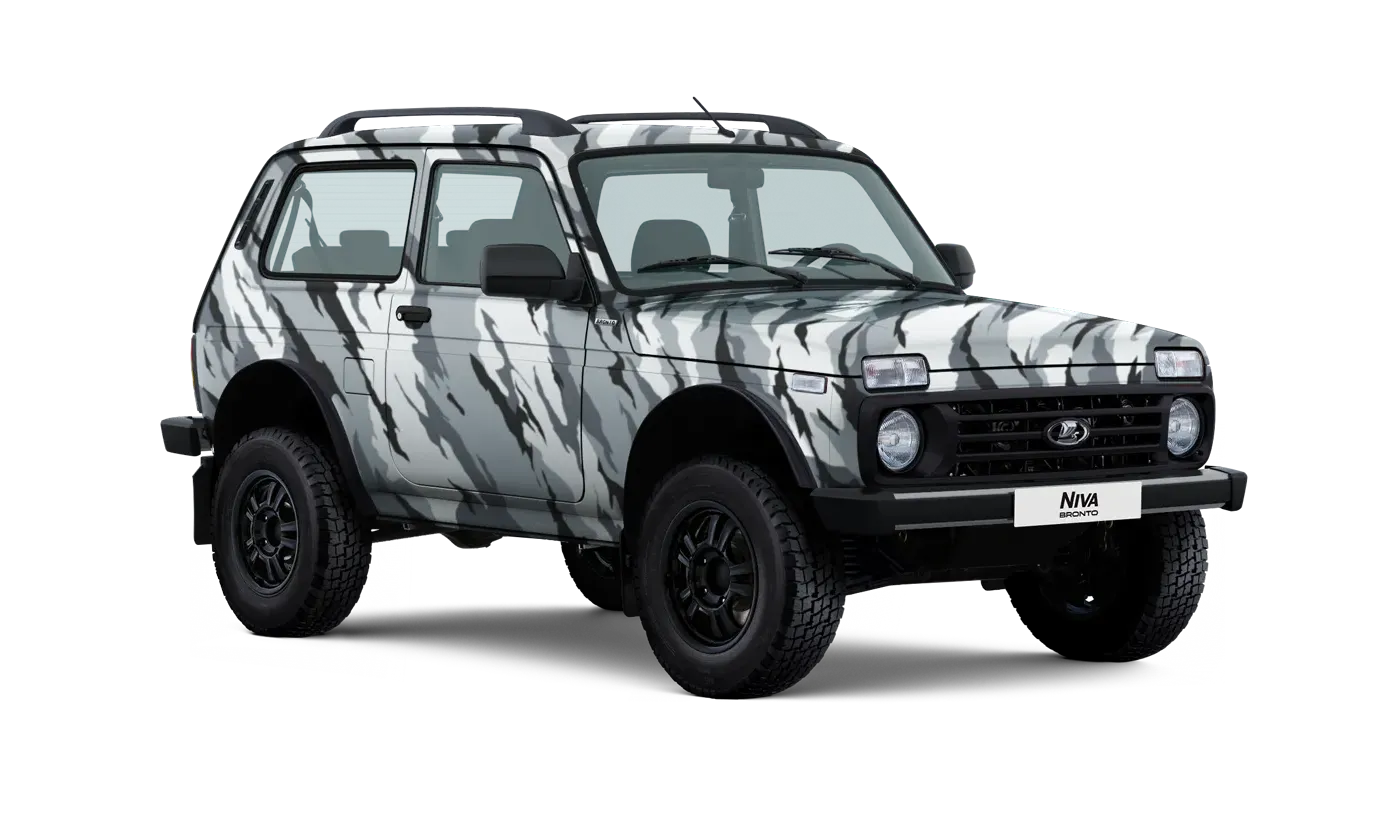 Lada Niva Bronto — Комбинированный: белый, серый, темно серый, черный "Арктика" (10)