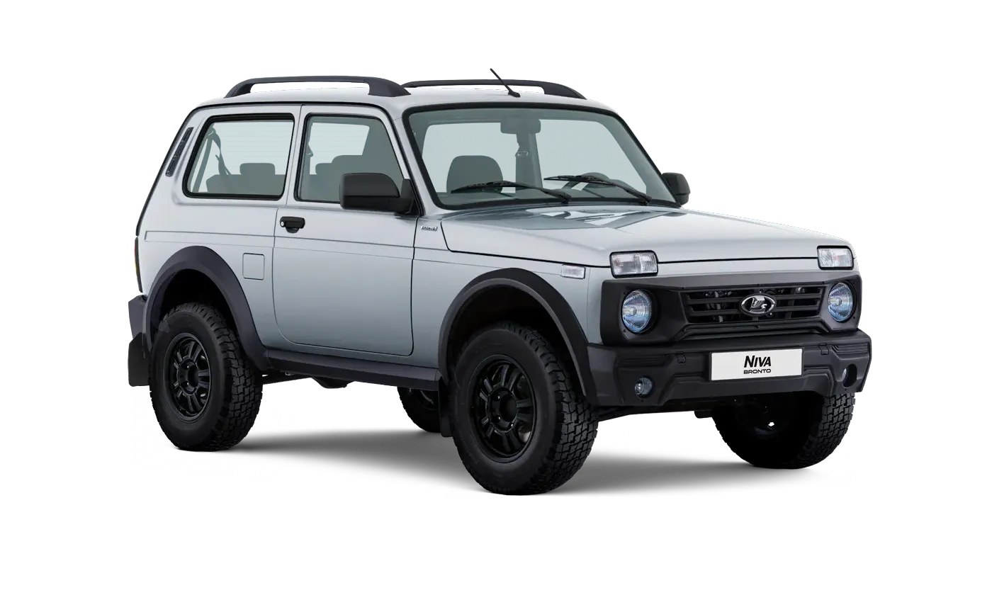 Lada Niva Bronto — Серебристый "Платина" (691) - Металлик
