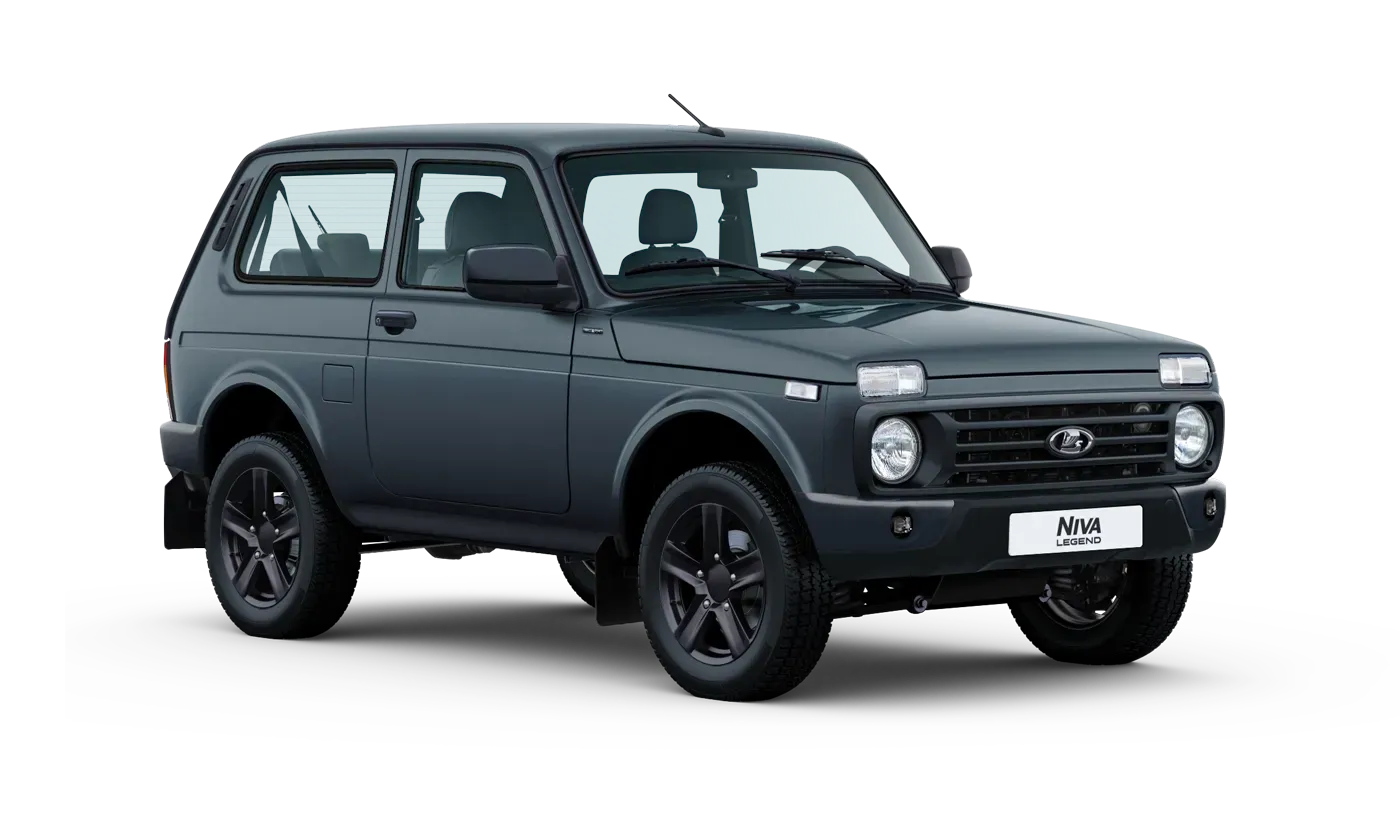 Lada Niva Legend — Темно-серый "Борнео" (633) - Металлик