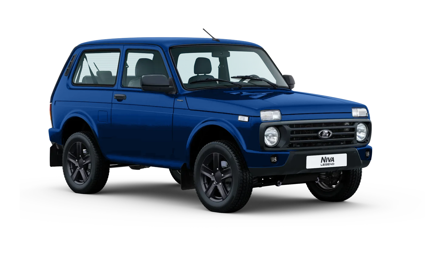 Lada Niva Legend — Синий "Капитан" (493) - Металлик