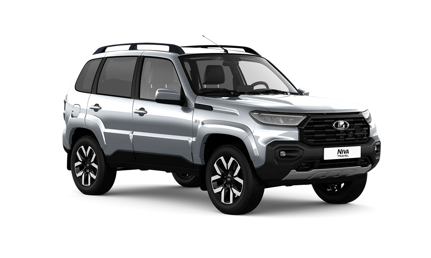 Lada Niva Travel — Серебристый "Платина" (691) - Металлик