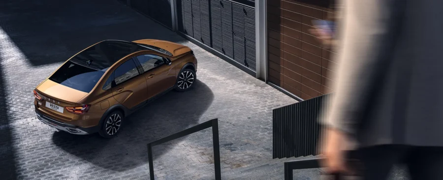 Фото LADA Vesta Cross [Кросс] сверху