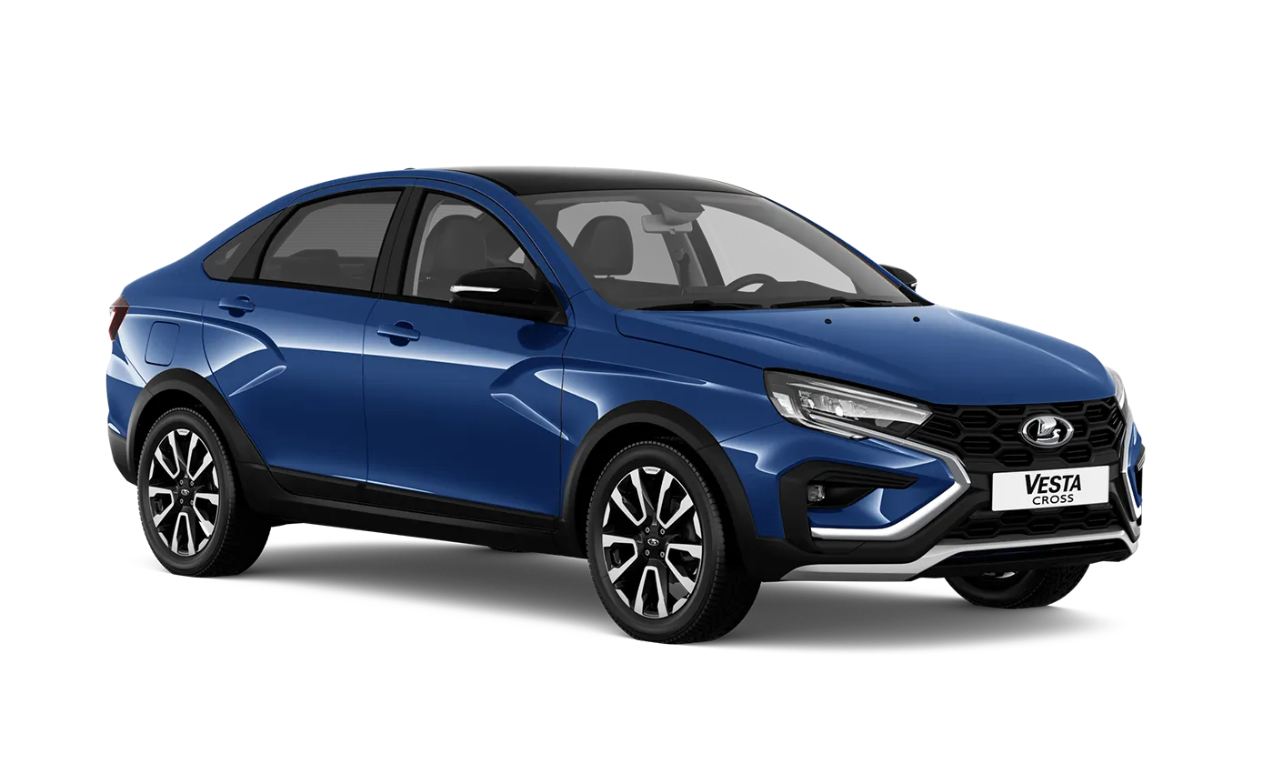 Lada Vesta Cross [Кросс] — Синий "Капитан" (493) - Металлик