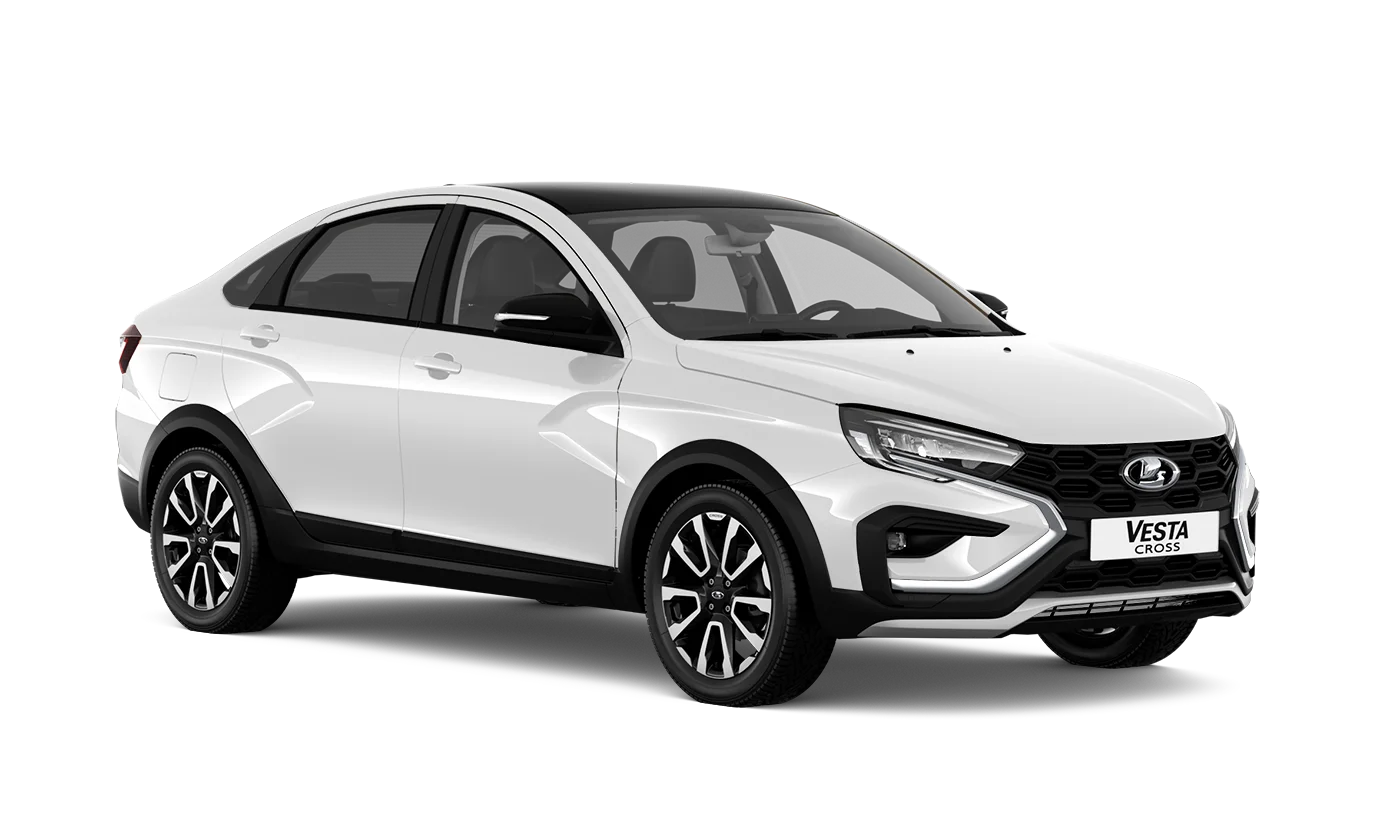 Lada Vesta Cross [Кросс] — Белый "Ледниковый" (221)