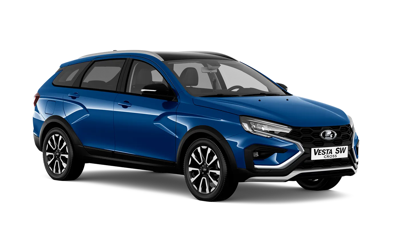 Lada Vesta SW Cross [универсал Кросс] — Синий "Капитан" (493) - Металлик
