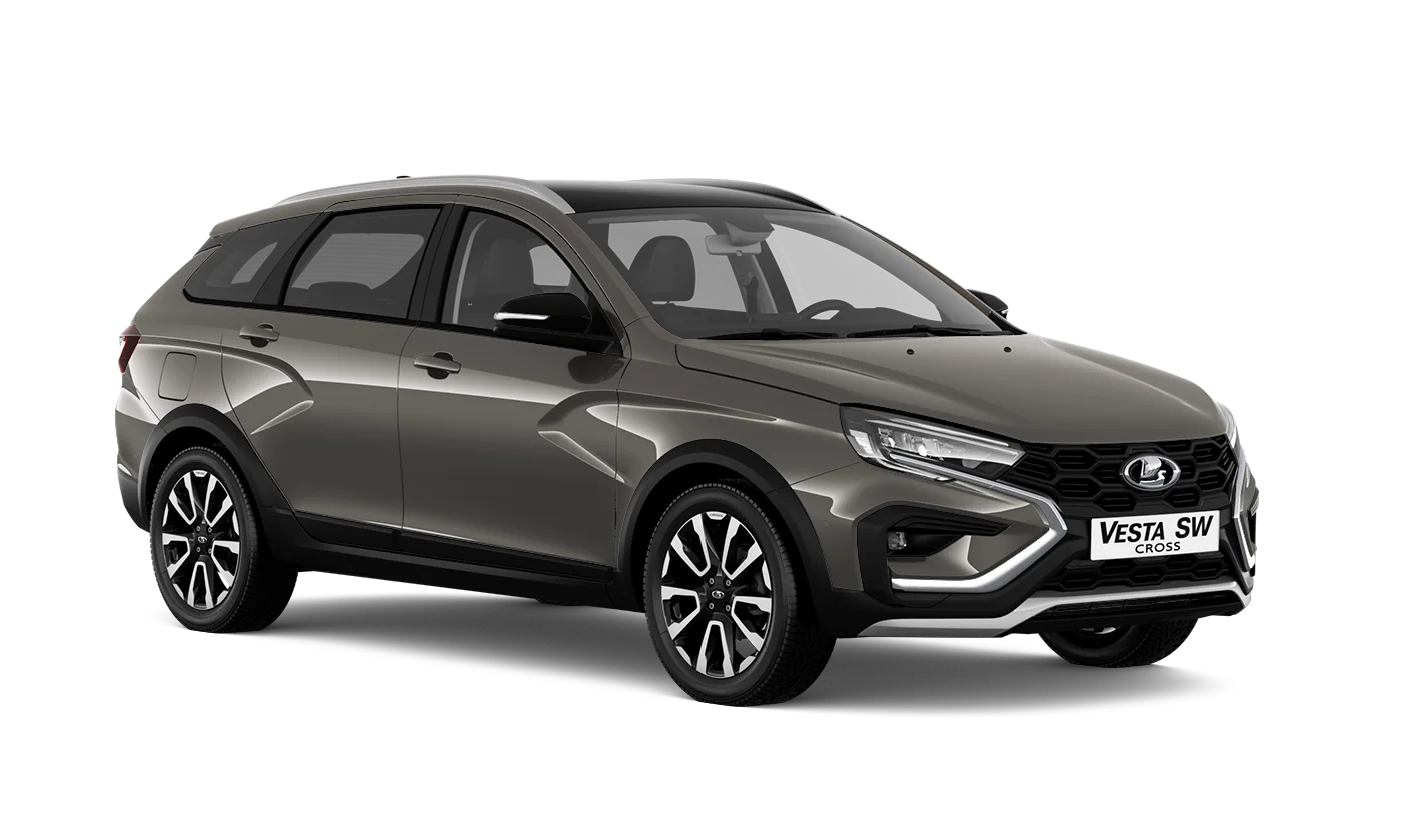Lada Vesta SW Cross [универсал Кросс] — Золотисто-коричневый "Кориандр" (790) - Металлик