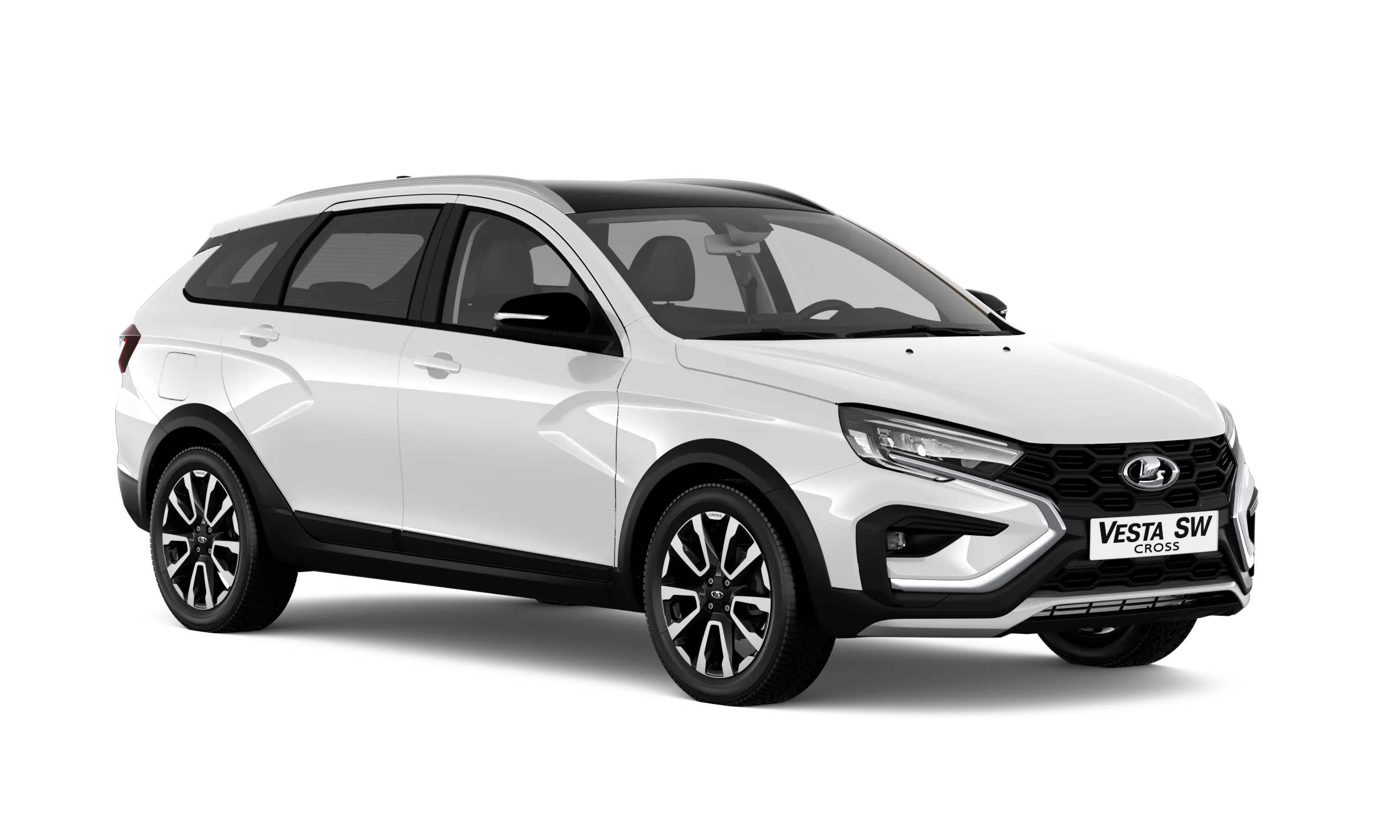 Lada Vesta SW Cross [универсал Кросс] — Белый "Ледниковый" (221)