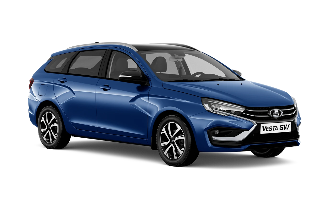Lada Vesta SW [универсал] — Синий "Капитан" (493) - Металлик
