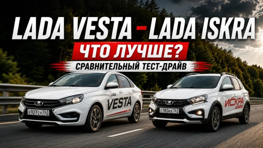 LADA Vesta против LADA Iskra: в чём разница между моделями